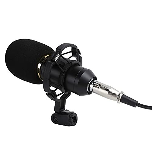 Nikou Microphone Condenser Computer Streaming Broadcasting Singing Device BM800 Recording Kit USB Mic with Shock Mount for Live Broadcast