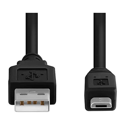 20-Foot Micro USB - USB-A to Micro-B - Cable Compatible with Kindle, Most Android Phones, Security Cameras and Cameras for Tethering