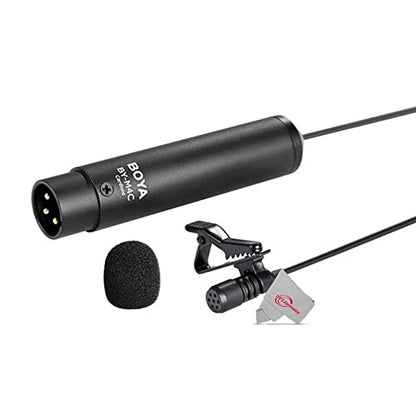 Zoom PodTrak P4 Portable Multitrack Podcast Recorder + Four BY-M4C Cardioid Lavalier Microphone + Accessory Kit