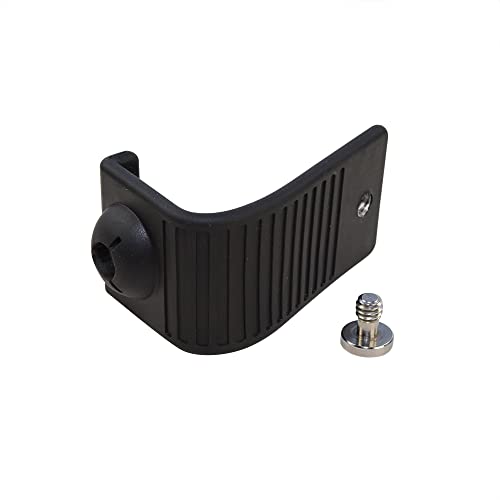 MOKOSE Webcam Stand, Stands Bent 360 Degrees for Mounting on a Monitor or Laptop Mount with 1/4" Thread