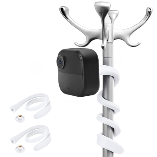 ALERTCAM 2Pack Flexible Twist Mount for Blink Outdoor 2K+ / Outdoor 4 (4th Gen) / (3rd Gen) Blink XT / XT2 / Mini, Perfect for Home Security Camera System - White - color: White