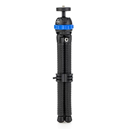 Benro KoalaPod Flexible Bendable Tripod – Compact 3-Leg Mini Tripod with Ball Head, ¼″-20 Mount, Flexible Legs for Smartphones, Cameras & Live Streaming (KP1)