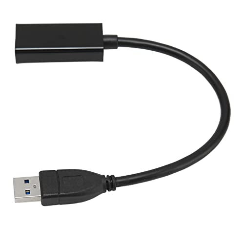 1080P 60HZ USB3.0 to HD Multimedia Interface Adapter Portable Video Converter for 7 8 10 PC, Black