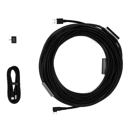 OBSBOT USB-A to USB-C 3.0 Cable 65ft/20m, Webcam Cable, Ultra HD 4K High-Speed Data Transfer, Compatibility Tiny 3/Tiny 3 Lite/Tail Air/Tiny 2/Meet 2/Tiny 2 LIte/Tiny SE/Meet SE