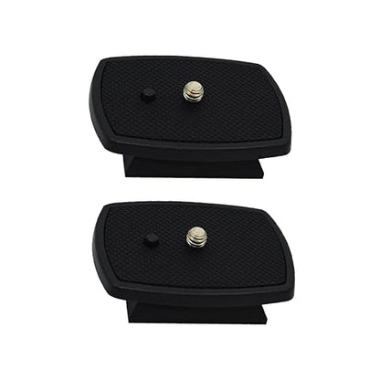 Foto&Tech 2 Pieces A73 Tripod Quick Release Plate Camera Adapter Tripod Velbon CX-444 CX-888 CX-460 CX-460mini CX-470 CX-570 CX-690, DF-50 Sony VCT-D580RM VCT-D680RM VCT-R640, VCT-60AV, VCT-80AV - size: a73