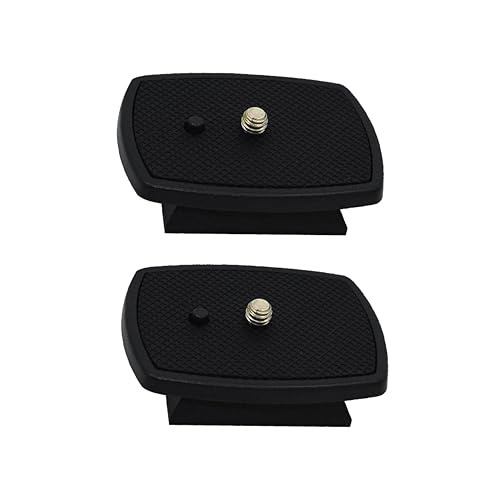 Foto&Tech 2 Pieces A73 Tripod Quick Release Plate Camera Adapter Tripod Velbon CX-444 CX-888 CX-460 CX-460mini CX-470 CX-570 CX-690, DF-50 Sony VCT-D580RM VCT-D680RM VCT-R640, VCT-60AV, VCT-80AV - size: a73