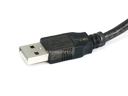 Monoprice 49ft 15M USB 2.0 A Male to A Female Active Extension / Repeater Cable (Kinect & PS3 Move Compatible Extension) - size: 1 Count (Pack of 1)