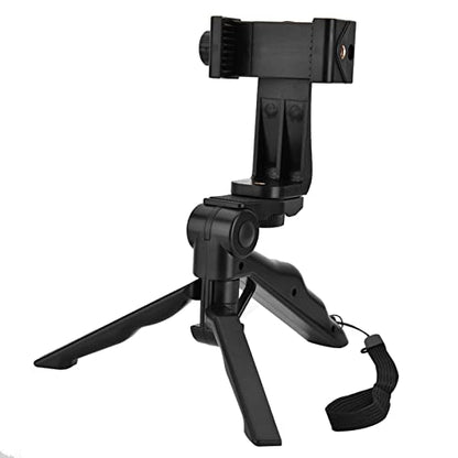 Smartphone Tripod Handheld Phone Stabilizer Foldable Cell Phone Hand Grip Mount Portable Cellphone Gimbal Holder Handheld Hand Grip for Photography Smartphone