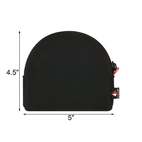Camera Filters Case Bags for Round Filters Up to 82mm,Water-Resistant Fabric Design Lens Filter Pouch (Large)
