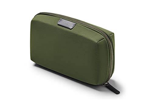 Bellroy Tech Kit (Tech Accessories Organizer Pouch, Zipper Closure Design, Stores Power Bank, Phone Charger, Cables & More, Internal) - color: Rangergreen