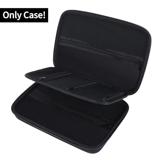 Electronic Organizer Travel Case for MacBook Power Adapter Chargers Cables Tech Organizer Hard Drive USB Flash Disk SD Card Cord Portable Electronics Accessories Bag - Large