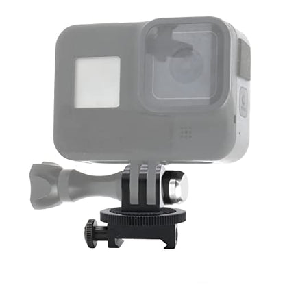 Universal Gun Phone Mount Holder Smartphone Action Camera Picatinny Waver Rail Mount Adapter Compatible with Gopro