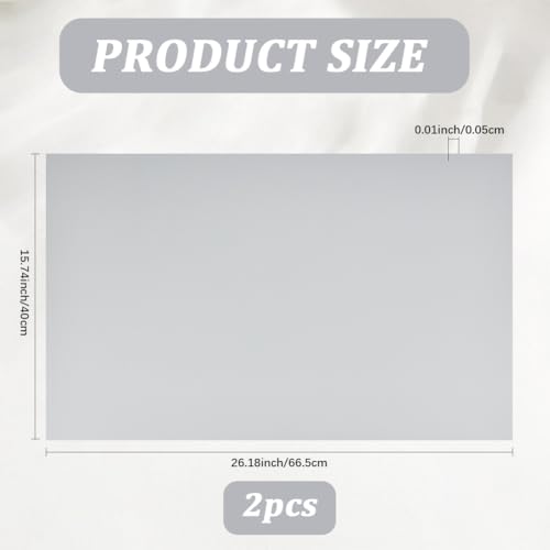 CREATCABIN 2 Pcs PVC Photography Backdrop Matte Background Gray Seamless Waterproof Tabletop Backdrops Display Board for Food Jewelry Cosmetics Small Product Props Video Photo Studio 26.2 x 15.7 Inch - style: Gray