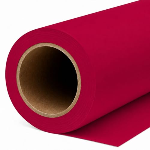 Yizhily Seamless Flame Backdrop Paper Roll, 53" x 16.4', Heavyweight MatteFlame Photo Background for Small Studio Headshots, Tabletop Product & Food Photography - color: Flame, size: 53" x16.4'