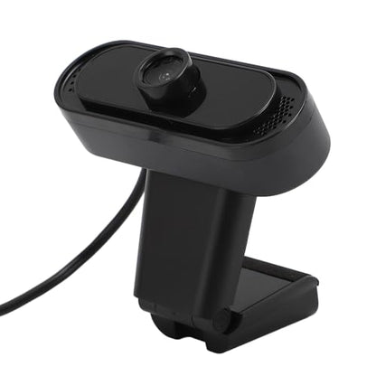 1080P HD Webcam with Noise Reduction Microphone, USB Web Camera for Laptop PC TV, Full HD 30FPS Plug and Play Webcam with Omnidirectional Mic for Zoom Skype YouTube