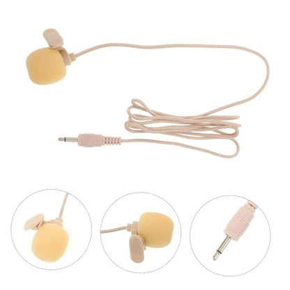 Mini Microphone for Laptop: Condenser Clip On Mic for Vlogging Video Recording Meeting Portable PC Phone Tablet Lapel Microphone