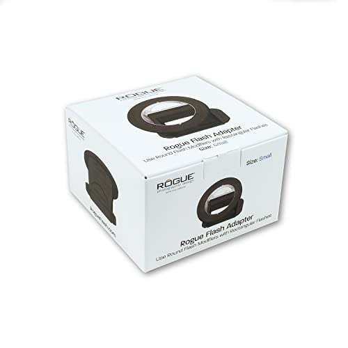 Rogue Magnetic Light Modifier (Rectangular Flash Adapter: Small) | Attach the Flash Adapter v2 Small to smaller size rectangular speedlights to use Rogue magnetic modifiers - color: Rectangular Flash Adapter: Small