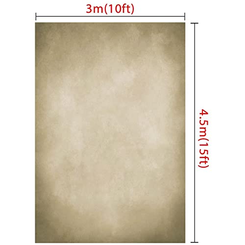 Kate 10x15ft/3m(W) x4.5m(H) Tan Backdrop Texture Brown Background Portrait Photography Studio Props - color: Tan, size: 10x15ft