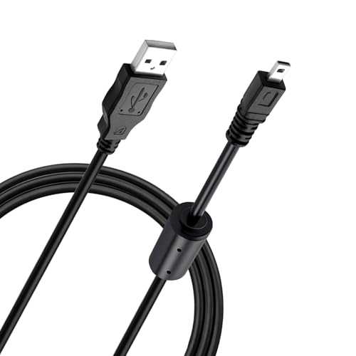 5FT USB Charging Cable Compatible with Nikon Cameras SLR, DSLR, Coolpix Models (D3300 D750 D5300 D7200 D3200 L340 L32 L22 A10 S S3700 S6500 S3500 S6600 S6300),UC-E6, UC-E16, UC-E17, UC-E23