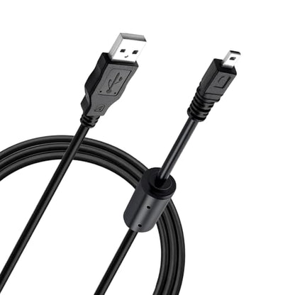 5FT USB Charging Cable Compatible with Nikon Cameras SLR, DSLR, Coolpix Models (D3300 D750 D5300 D7200 D3200 L340 L32 L22 A10 S S3700 S6500 S3500 S6600 S6300),UC-E6, UC-E16, UC-E17, UC-E23