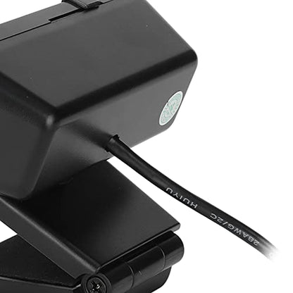 1080P HD USB Webcam with 360° Rotation, Inbuilt Mic, and Camera Cover for Privacy Protection, Plug and Play for Wide Applications