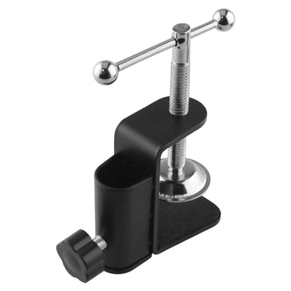 Metal Desktop Fixed Cantilever Bracket C-Type Clamp Table Lamp Adjustable Universal Bracket Replacement for Swing Arm Desk Lamp Microphone Stand Lighting Aromatherapy Device Accessories Base