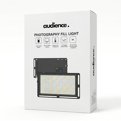 Audience Professional LED Studio Light for Photo and Video Content Creators
