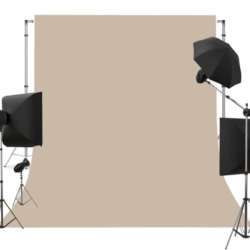 Beige Photo Backdrop for Photoshoot Beige Background for Photography Photo Backdrop Curtain for Party 6 x 9 FT - color: Beige, size: 6x9 FT