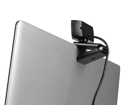 Aluratek HD 1080P Video Webcam (AWC03F) Full HD Webcam with Built-in Microphone, Autofocus, and Adjustable Clip Perfect for Streaming, Video Calls, and Online Meetings Video and Audio - style: AWC03F