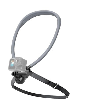 SMALLRIG Neck Mount for Action Camera with Adjustable Chest Strap, 2-Prong Interface Chest Mount for GoPro Hero 13/12/11/10/9, for DJI Osmo 360/Nano/Action 6/5 pro/4/3, for Insta360 Ace Pro 2-5596 - style: for Action Camera