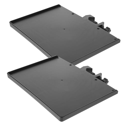 EXCEART Clamp-on Mic Stand Tray 9.44X6.88In Adjustable Sound Card Rack Holder for Live Broadcast Phone Camera Storage