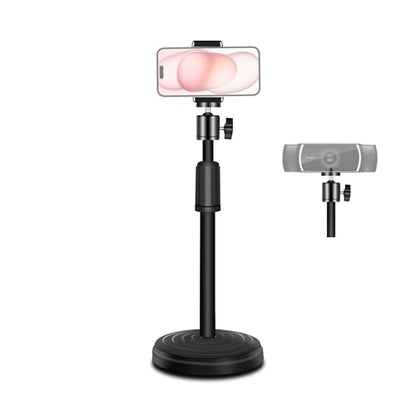 Webcam Stand, 18 Inch Web Cam Stand for Desk, Adjustable Webcam Mount Camera Stand for Logitech Webcam C922 C930e C920S C920 C615 C960 C920x BRIO 4K NexiGo N60, Phones, Cameras - size: 18 Inch