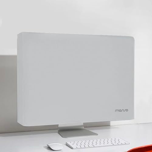 MOSISO Monitor Dust Cover 26, 27, 28, 29 inch Anti-Static Dustproof LCD/LED/HD Panel Case Computer Screen Protective Sleeve Compatible with iMac 27 inch, 26-29 inch PC, Desktop and TV, Gray - color: Gray, size: 26-29 inch