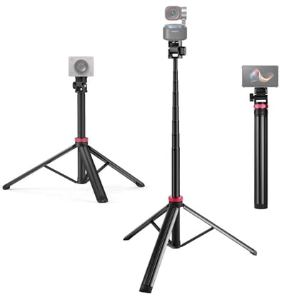 80'' Tiny-3 Webcam Floor Tripod Holder,Webcam-Tripod Stand for OBSBOT Tiny 3,Tiny 3 Lite,Meet-2,Tiny 2 Liet, Tiny 2,Meet SE,Tail2,Tiny SE,Tail Air,Meet Webcams