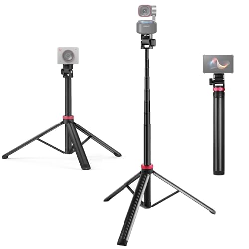 80'' Tiny-3 Webcam Floor Tripod Holder,Webcam-Tripod Stand for OBSBOT Tiny 3,Tiny 3 Lite,Meet-2,Tiny 2 Liet, Tiny 2,Meet SE,Tail2,Tiny SE,Tail Air,Meet Webcams