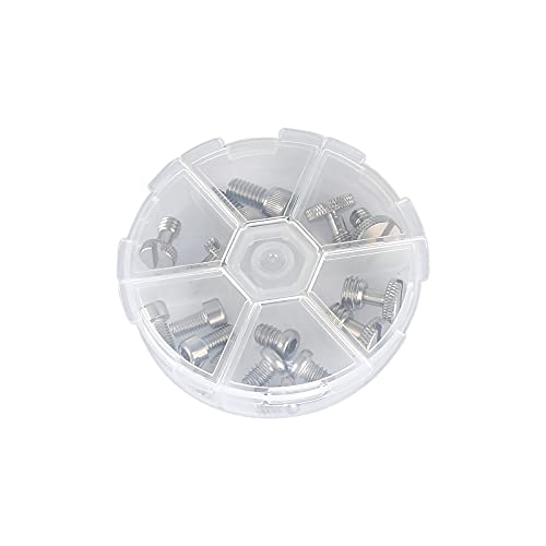 CAMVATE 1/4-20 & 3/8-16 & M5 Screw Assortment Kit for DSLR Camera Cage Rig | 16 PCS