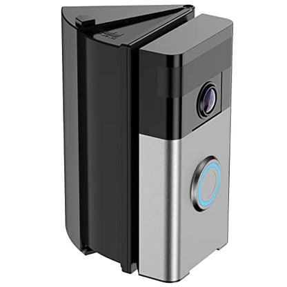 RIOVO Adjustable 30 to 55 Degree Doorbell Angle Mount Compatible with Ring/Blink Video Doorbell/Battery Doorbell, Replacement Angle Adjustment Adapter Mounting Bracket Wedge Kit