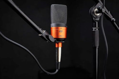 ESI cosMik 10 Studio Condenser Mic: Cardioid, Low Noise, Ideal for Vocals, Instruments, Streaming, with Stand & Cable - style: cosMik 10 XLR Microphone