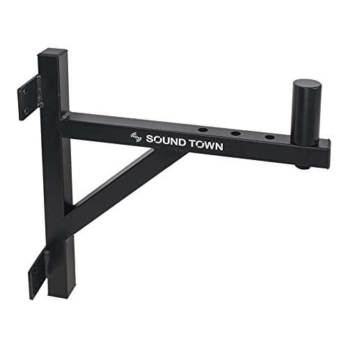 Sound Town 2-Pack Wall Mount Speaker Brackets, Fits 35mm Speaker Mounts (STWSD-F15A-PAIR) - size: 2-Pack Wall Mount, Fits 35mm