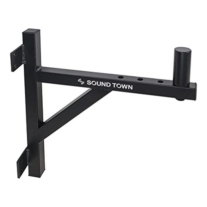 Sound Town 2-Pack Wall Mount Speaker Brackets, Fits 35mm Speaker Mounts (STWSD-F15A-PAIR) - size: 2-Pack Wall Mount, Fits 35mm