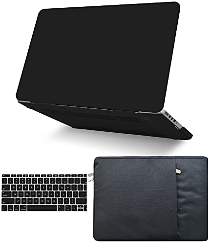 KECC Ultra Thin Case for MacBook Pro 16 inch M5 2026-2021 M4 M3 M2 M1 Pro/Max Chip, Lightweight Plastic Hard Shell for MacBook Pro 16.2” + Keyboard Cover + Sleeve + Screen Protector, Matte Black - color: Matte Black, size: Pro 16'' 2021-2025