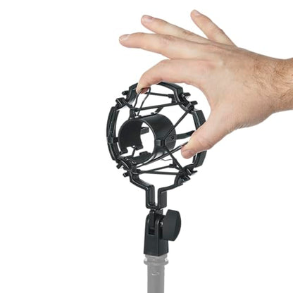 Gator Frameworks GFW-MIC-SM4248 Universal Shockmount for Microphones 42-48mm in Diameter - size: 42-48mm, style: Medium Condensor