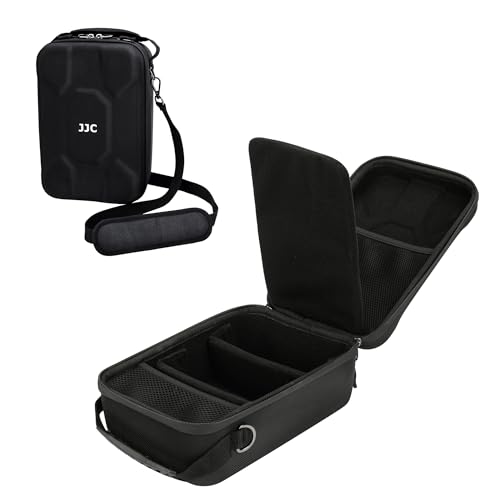 JJC Hard Camera Case for Canon EOS Rebel T7 R5 R6 Mark III II R8 Sony A7 V A7 IV A7 III A7R V Nikon Z5 Z6 II Z7 II Z8 with Lenses, Waterproof Camera Carrying Case with Two Drivers & Shoulder Strap