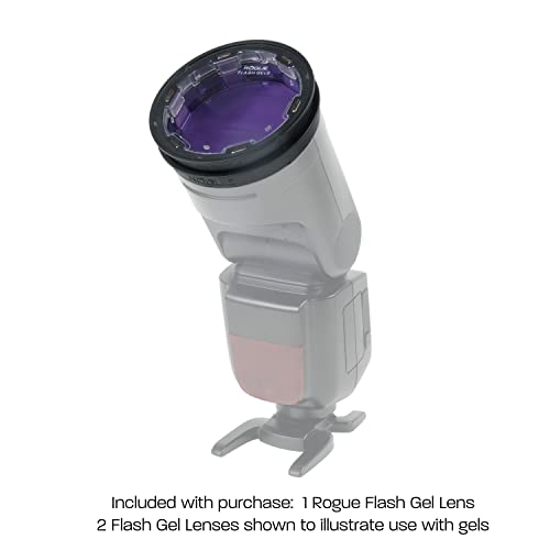Rogue Magnetic Light Modifier (Flash Gel Lens) | use the Gel Lens to attach Rogue Flash Gels to other Rogue magnetic modifiers - color: Flash Gel Lens