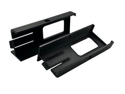 Desk Mount Kit for Focusrite Scarlett 2i4 (1st & 2nd Gen) - Under Desk Mount Brackets with Reversible Clips - Secure Mounting Accessories