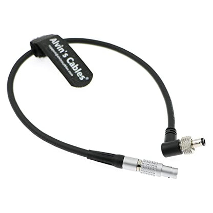 Alvin’s Cables Z-CAM E2 Power Cable for Atomos Ninja V| OSEE G7| Shinobi 7"| Shogun 7 Monitor 2 Pin Male to Lock DC Right Angle Power Cable 30cm|12inches - color: straight 2 pin to right angle lock DC