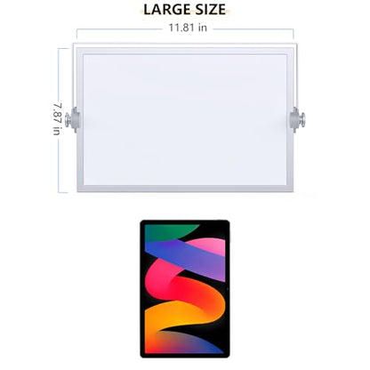 Small Dry Erase White Board, Magnetic Desktop Whiteboard with Stand, Dry Eease Board Mini Easel Double Sided on Table Top with Holder for Kids Drawing, Teacher Instruction - size: 12"W x 7.9"H