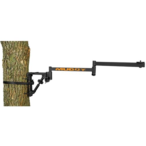 Muddy Outfitter Camera Arm, Steel, 360 Degree Extendable (Black) | 4 X 14 X 40, 4.5 Lb, 10 Lb Capacity, Quiet Pivots, Quick-Release, 2 Bolt Sizes - style: Outfitter Camera Arm