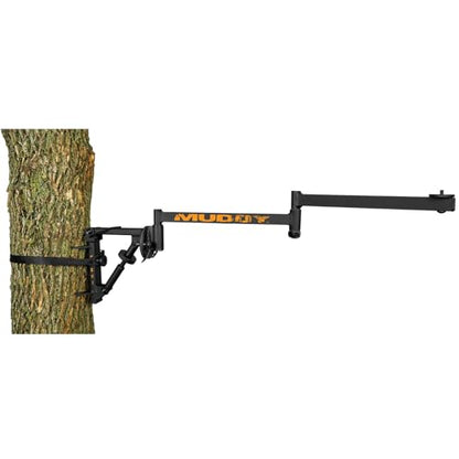 Muddy Outfitter Camera Arm, Steel, 360 Degree Extendable (Black) | 4 X 14 X 40, 4.5 Lb, 10 Lb Capacity, Quiet Pivots, Quick-Release, 2 Bolt Sizes - style: Outfitter Camera Arm