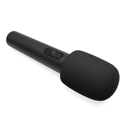 4-Pack Foam Mic Cover Compatible with Sennheiser E835 E835-S E845 E845-S E935 E965 E935 E945 XS-1 SE ELECTRONICS V7 Dynamic Microphone, Windscreen Pop Filter, Black Orange